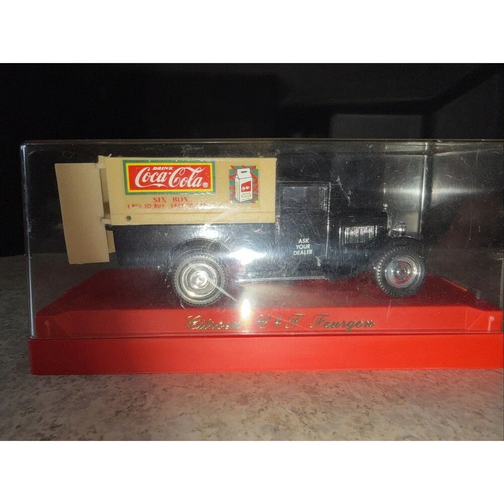 Citroen C4F COCA-COLA Diecast Delivery Truck in Original Case 1:43